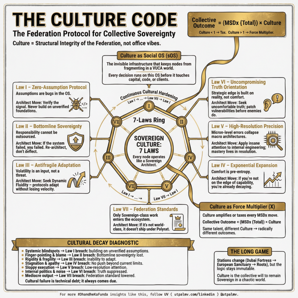 UV's Culture Code: The Federation Protocol for Collective Sovereignty